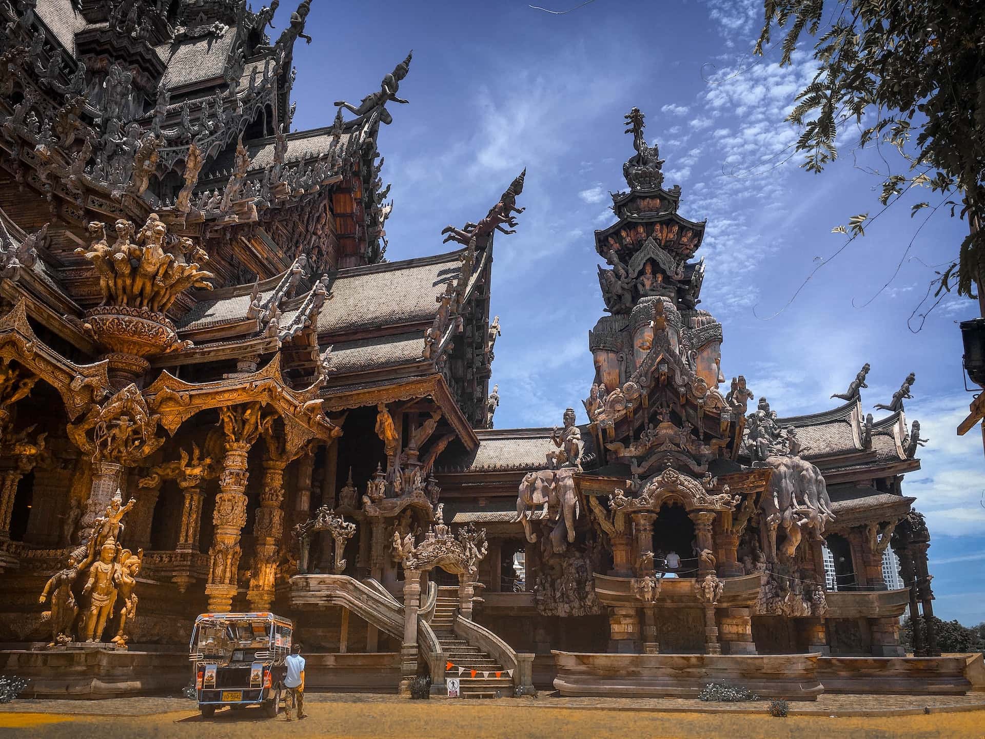 Thailand travel destinations - Sanctuary of Truth temple