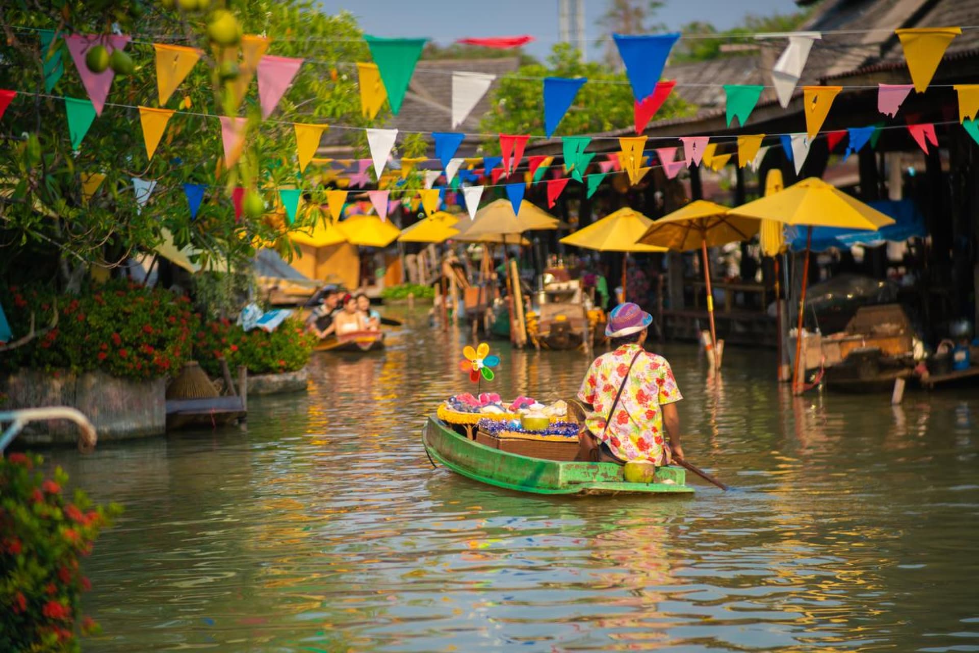 Floating Market with Boat Ride